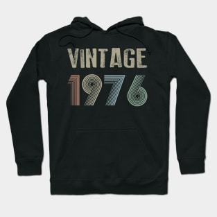 Vintage 1976 44rd Birthday Gift idea Men Women Hoodie